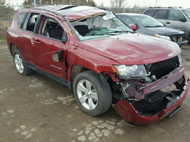 1C4NJDABXGD771112 - 2016 JEEP COMPASS SP RED photo 1