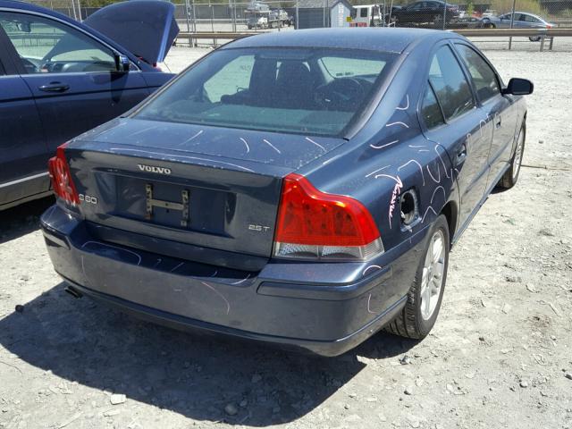 YV1RS592362553932 - 2006 VOLVO S60 2.5T GRAY photo 4