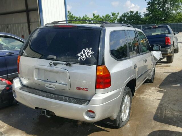 1GKDT13S462135057 - 2006 GMC ENVOY SILVER photo 4