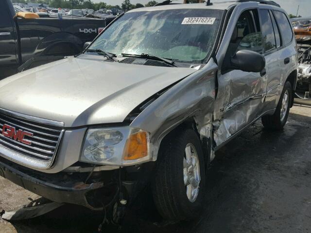 1GKDT13S462135057 - 2006 GMC ENVOY SILVER photo 9