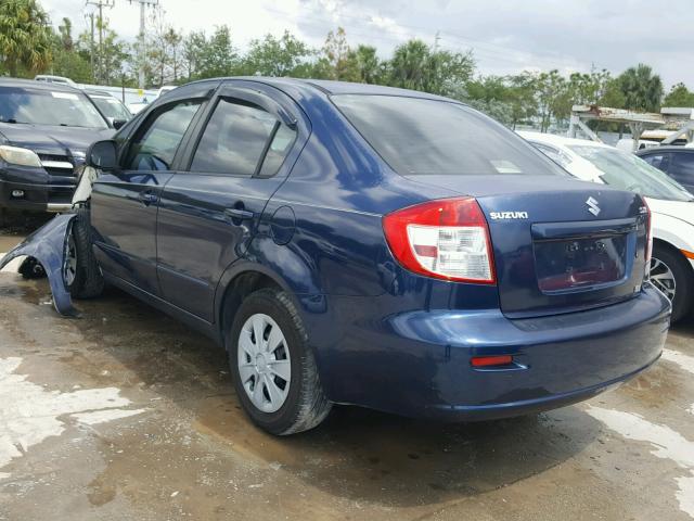 JS2YC5A25A6301942 - 2010 SUZUKI SX4 LE BLUE photo 3