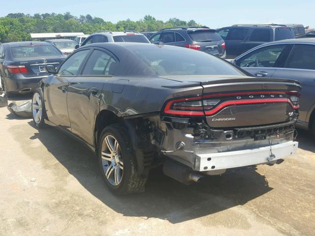 2C3CDXCTXJH155768 - 2018 DODGE CHARGER R/ GRAY photo 3