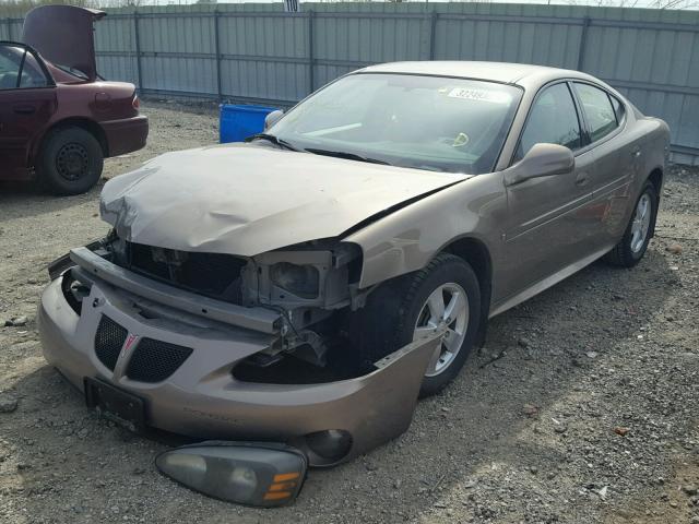 2G2WP552971226358 - 2007 PONTIAC GRAND PRIX BEIGE photo 2