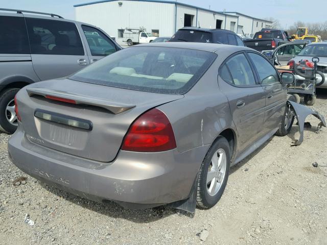 2G2WP552971226358 - 2007 PONTIAC GRAND PRIX BEIGE photo 4
