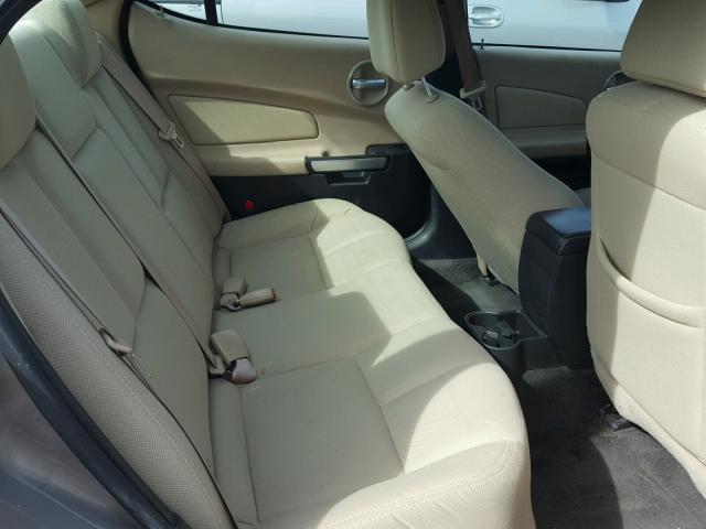 2G2WP552971226358 - 2007 PONTIAC GRAND PRIX BEIGE photo 6