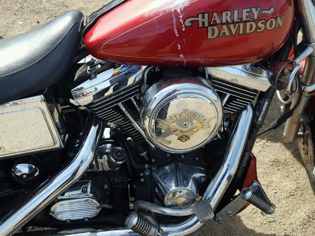 1HD1GGL12VY308808 - 1997 HARLEY-DAVIDSON FXDS CONVE RED photo 7