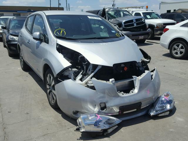 1N4AZ0CP9DC401818 - 2013 NISSAN LEAF S SILVER photo 1