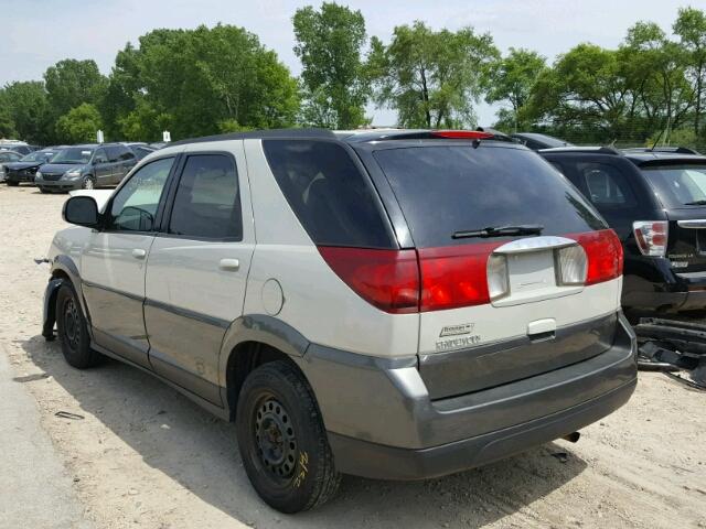 3G5DB03E64S594523 - 2004 BUICK RENDEZVOUS TWO TONE photo 3