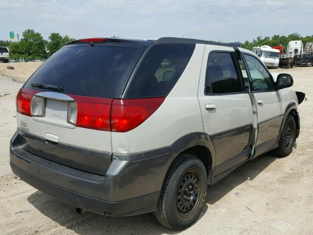 3G5DB03E64S594523 - 2004 BUICK RENDEZVOUS TWO TONE photo 4