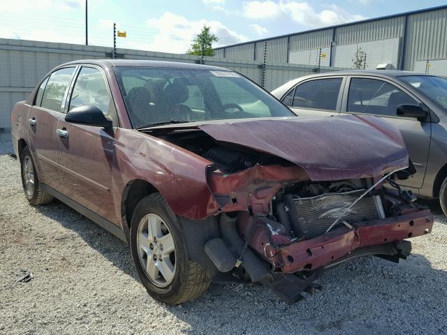 1G1ZT52804F193518 - 2004 CHEVROLET MALIBU LS 栗色 照片 1