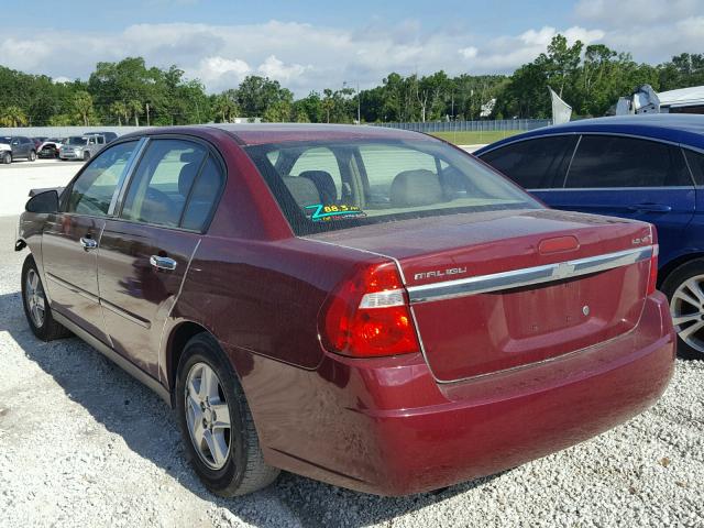 1G1ZT52804F193518 - 2004 CHEVROLET MALIBU LS 栗色 照片 3