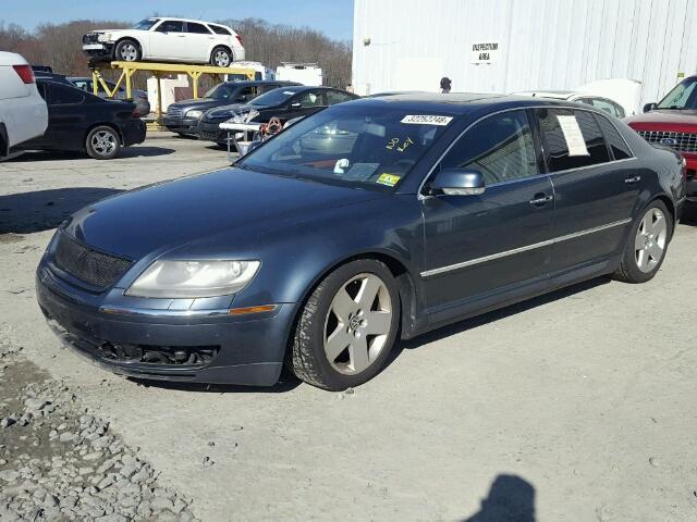 WVWAF63D048008837 - 2004 VOLKSWAGEN PHAETON 4. GRAY photo 2