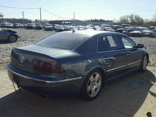 WVWAF63D048008837 - 2004 VOLKSWAGEN PHAETON 4. GRAY photo 4