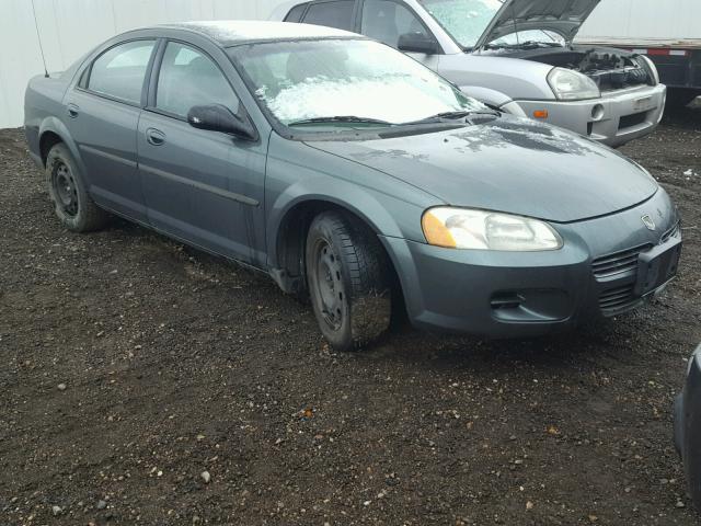 1B3EL46X82N338293 - 2002 DODGE STRATUS SE GREEN photo 2