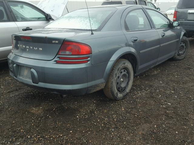 1B3EL46X82N338293 - 2002 DODGE STRATUS SE GREEN photo 4