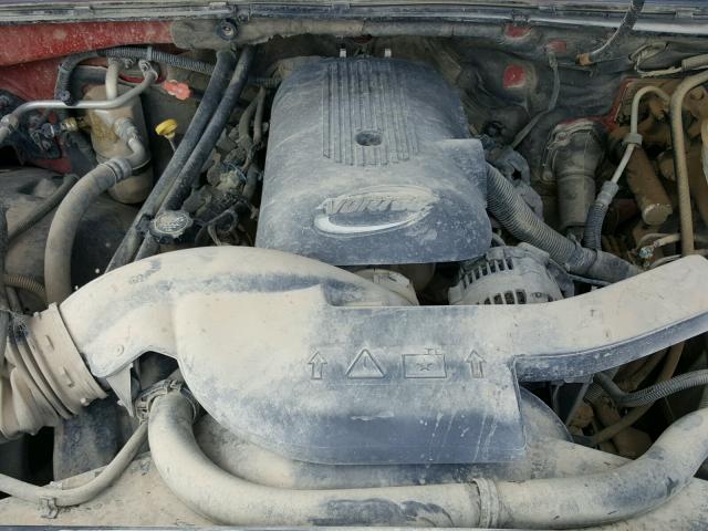 3GNEC12T74G224157 - 2004 CHEVROLET AVALANCHE RED photo 7