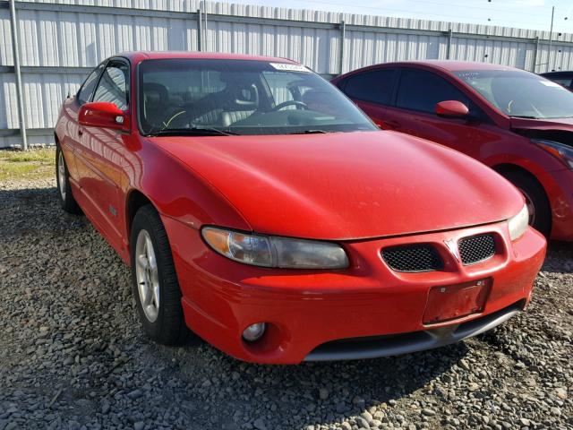 1G2WP1211VF268002 - 1997 PONTIAC GRAND PRIX RED photo 1