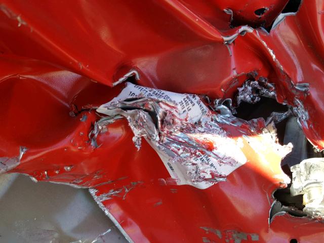 1G2WP1211VF268002 - 1997 PONTIAC GRAND PRIX RED photo 10