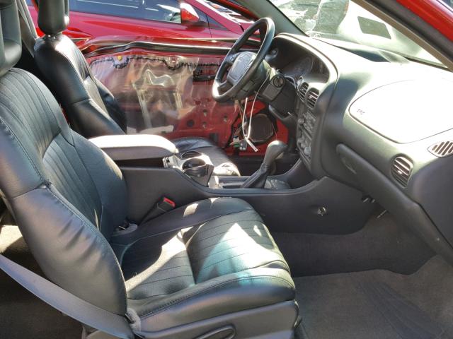 1G2WP1211VF268002 - 1997 PONTIAC GRAND PRIX RED photo 5