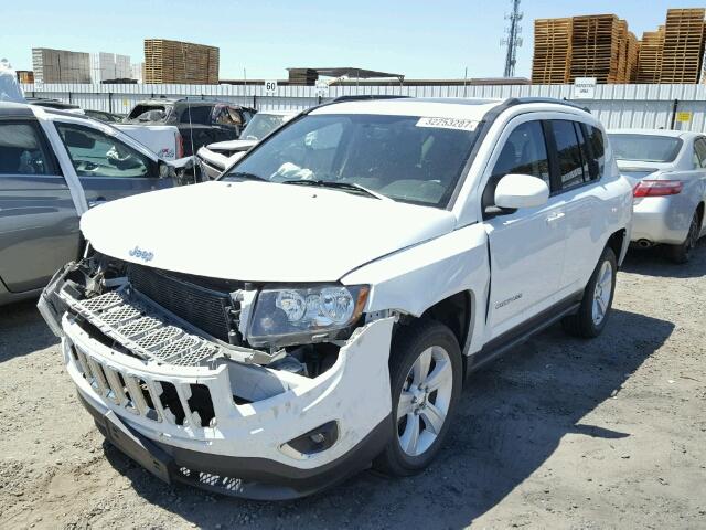 1C4NJCEA8FD250948 - 2015 JEEP COMPASS LA WHITE photo 2