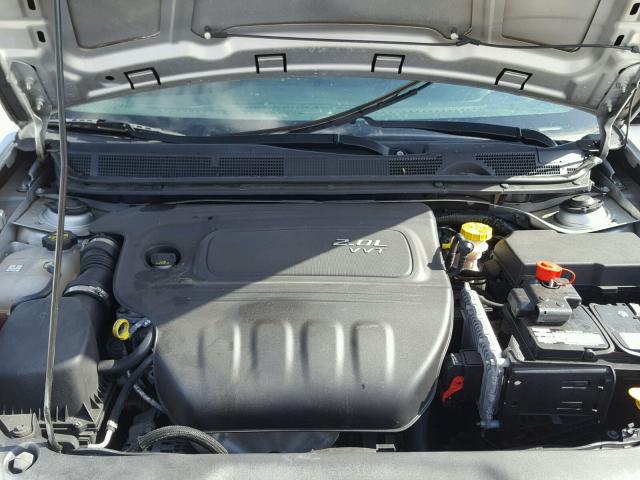 1C3CDFAA9DD100550 - 2013 DODGE DART SE SILVER photo 7