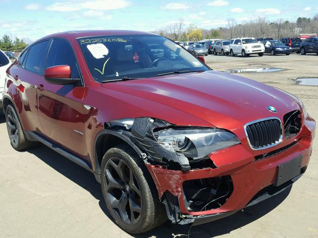 5UXFG43539L222031 - 2009 BMW X6 XDRIVE3 RED photo 1
