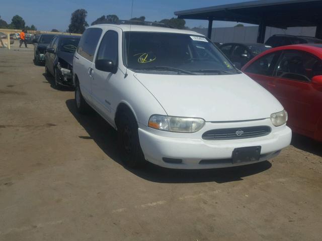 4N2XN11T9XD814548 - 1999 NISSAN QUEST SE WHITE photo 1