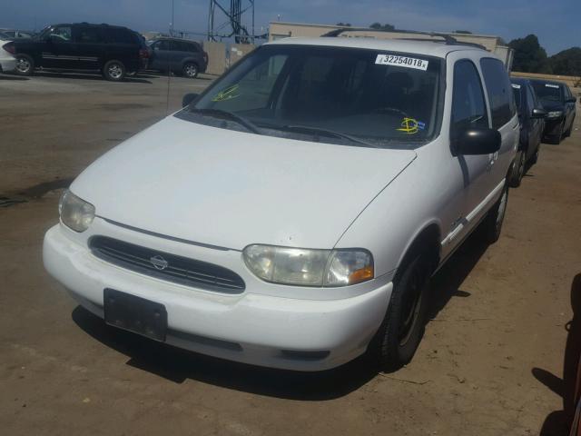 4N2XN11T9XD814548 - 1999 NISSAN QUEST SE WHITE photo 2