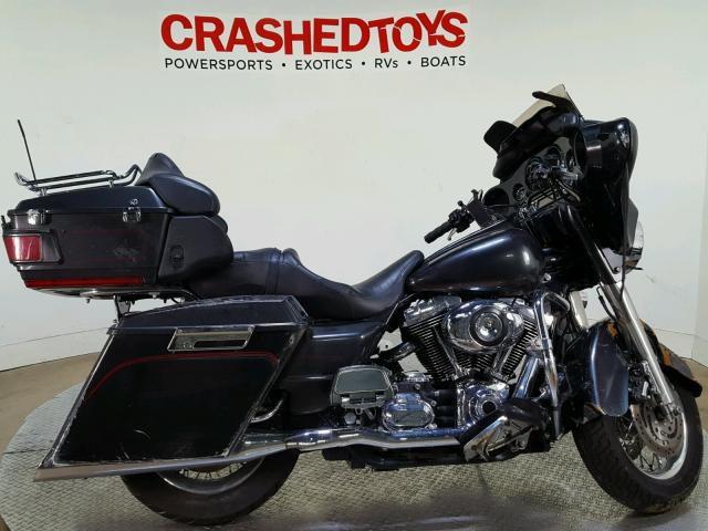 1HD1FC4117Y640574 - 2007 HARLEY-DAVIDSON FLHTCUI Қара фото 1