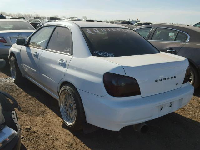 JF1GD67562H501265 - 2002 SUBARU IMPREZA RS WHITE photo 3