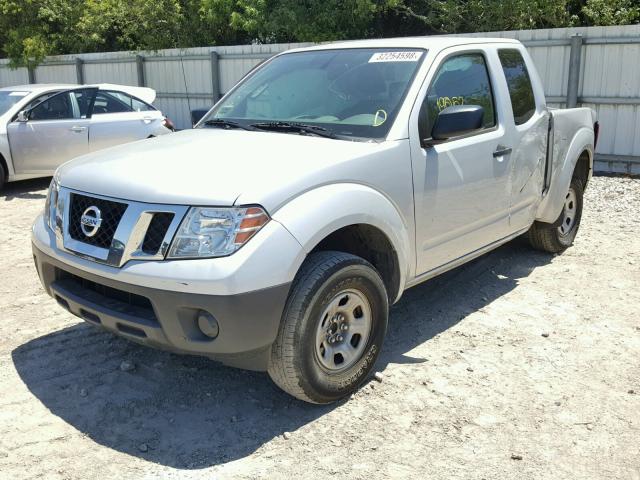 1N6BD0CT2FN763875 - 2015 NISSAN FRONTIER S SILVER photo 2