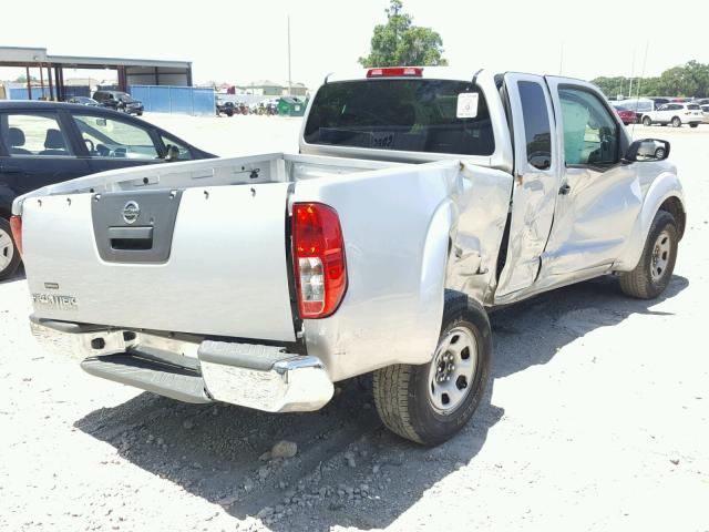 1N6BD0CT2FN763875 - 2015 NISSAN FRONTIER S SILVER photo 4