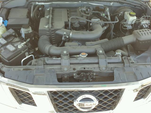 1N6BD0CT2FN763875 - 2015 NISSAN FRONTIER S SILVER photo 7