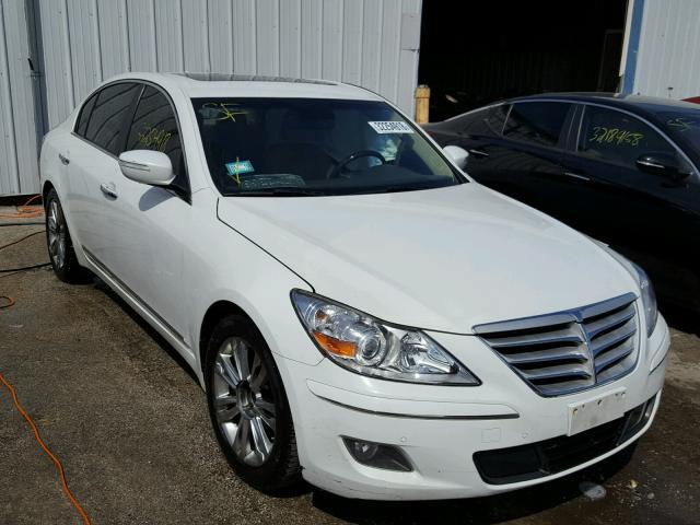 KMHGC4DF6BU118010 - 2011 HYUNDAI GENESIS 4. WHITE photo 1