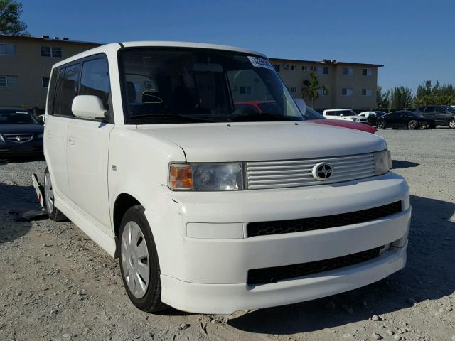 JTLKT324X64107712 - 2006 TOYOTA SCION XB WHITE photo 1