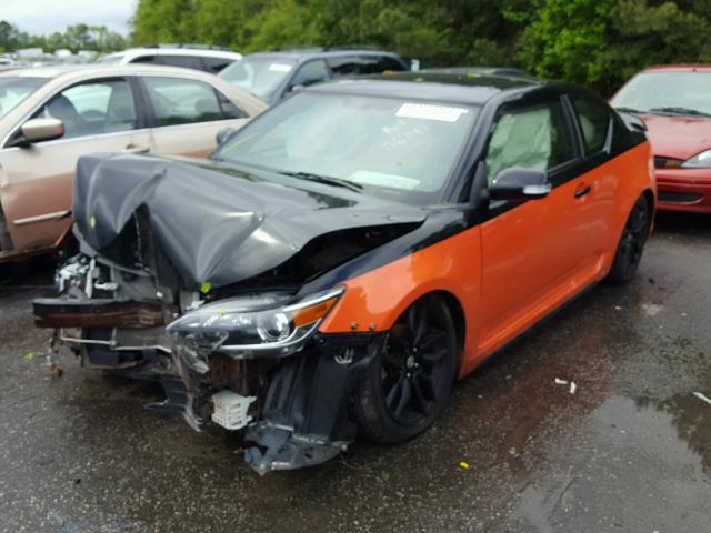 JTKJF5C78FJ007668 - 2015 TOYOTA SCION TC 橙色 照片 2