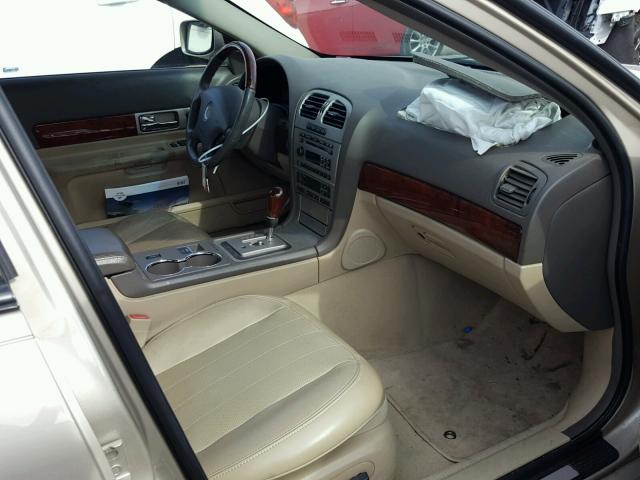 1LNFM87A86Y630754 - 2006 LINCOLN LS GOLD photo 5