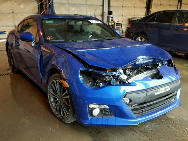 JF1ZCAC12G8601534 - 2016 SUBARU BRZ 2.0 LI BLUE photo 1