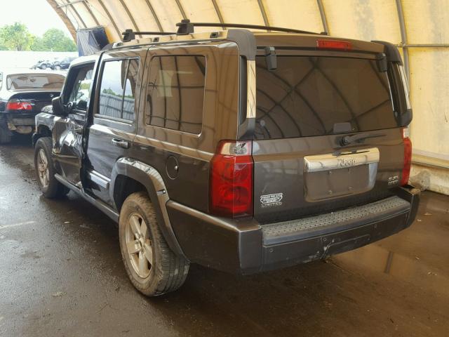 1J8HH582X6C365834 - 2006 JEEP COMMANDER 石墨色 照片 3