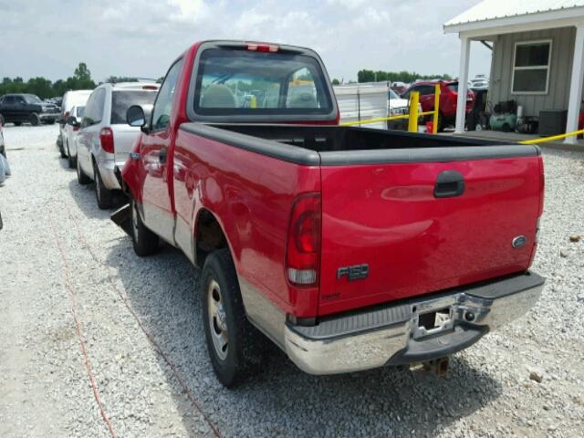 2FTRF17284CA69214 - 2004 FORD F-150 HERI RED photo 3