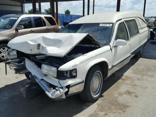 1G6DW52P2SR714088 - 1995 CADILLAC FLEETWOOD WHITE photo 2