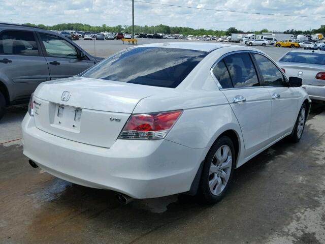 5KBCP3F84AB006007 - 2010 HONDA ACCORD EX- WHITE photo 4