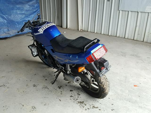 JKAEXMF127DA30058 - 2007 KAWASAKI EX250 F BLUE photo 3