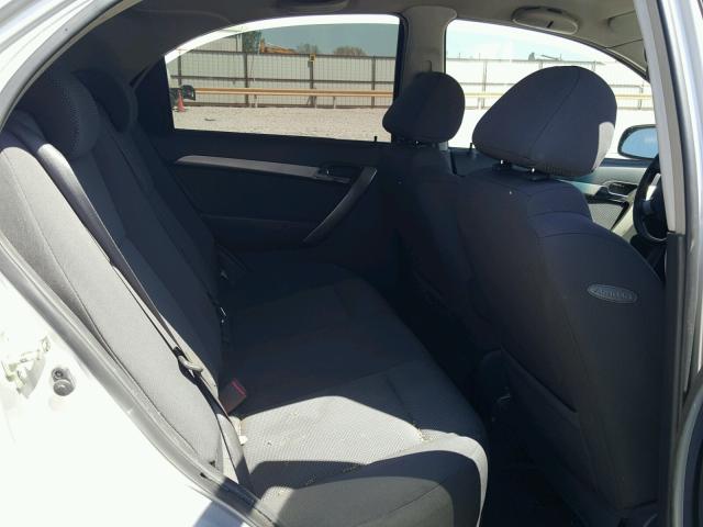 KL1TD56658B043475 - 2008 CHEVROLET AVEO BASE Күміс фото 6