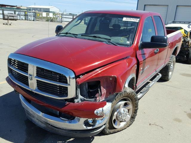 3D7KS28CX6G246934 - 2006 DODGE RAM 2500 S RED photo 2