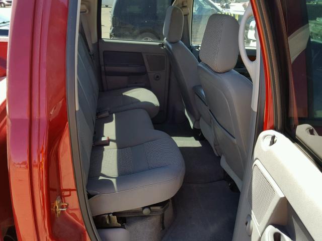 3D7KS28CX6G246934 - 2006 DODGE RAM 2500 S RED photo 6