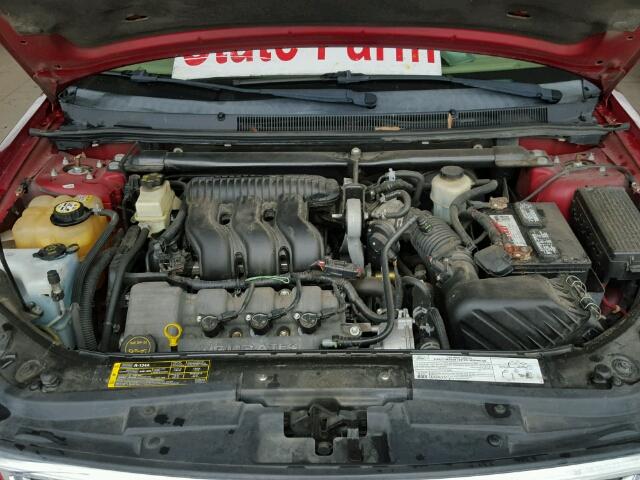 1FAFP24155G157287 - 2005 FORD FIVE HUNDR RED photo 7