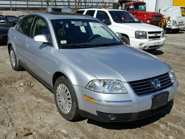 WVWBD63B55P035953 - 2005 VOLKSWAGEN PASSAT GLS SILVER photo 1