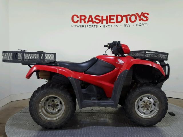 1HFTE3870C4004439 - 2012 HONDA TRX500 FE RED photo 1