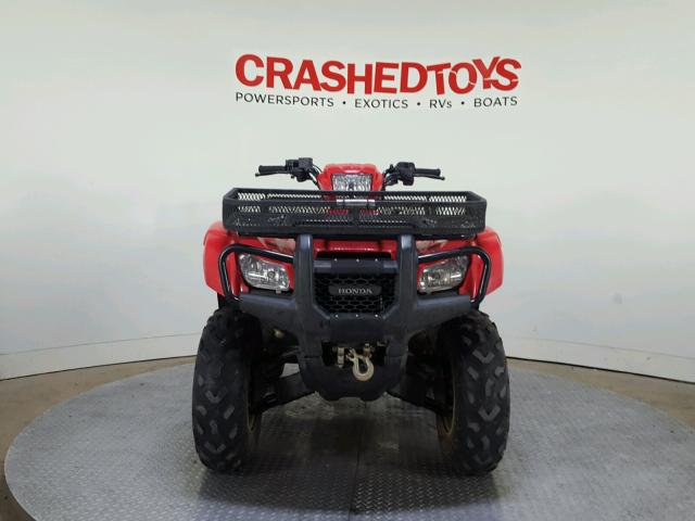 1HFTE3870C4004439 - 2012 HONDA TRX500 FE RED photo 3